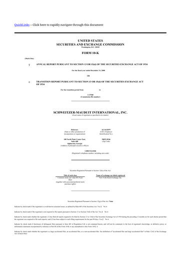 Miniature Mativ Holdings 10-K Rapport annuel 