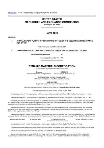 Thumbnail DMC Global 10-K Annual Report 