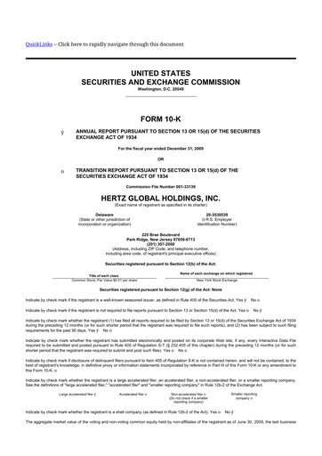 Thumbnail Herc Holdings
 10-K Annual Report 