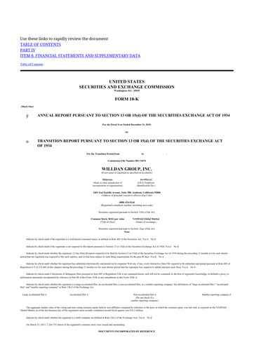 Thumbnail Willdan Group
 10-K Annual Report 