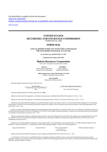 Miniature Battalion Oil 10-K Rapport annuel 2014