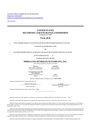 Thumbnail Amplify Energy
 10-K Annual Report 2015