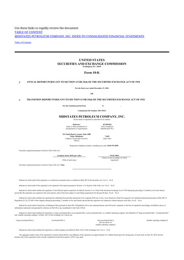 Thumbnail Amplify Energy
 10-K Annual Report 2016