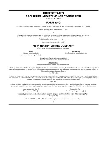 Thumbnail Idaho Strategic Resources 10-Q Quarterly Report FY 