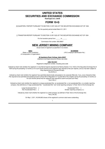 Thumbnail Idaho Strategic Resources 10-Q Quarterly Report FY 