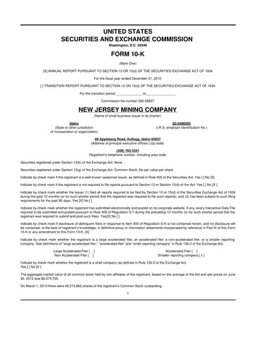 Vorschaubild Idaho Strategic Resources 10-K Jahresbericht 2012