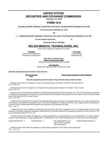 Vorschaubild Solana Company 10-K Jahresbericht 