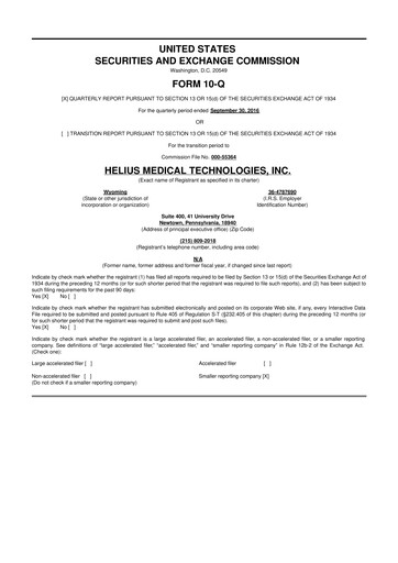 Miniature Solana Company 10-Q Rapport trimestriel 2017 