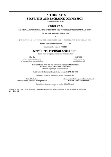 Thumbnail Lesaka Technologies 10-K Annual Report 2017