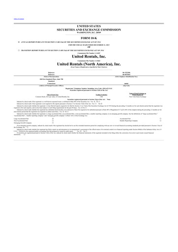 Thumbnail United Rentals
 10-K Annual Report 2023