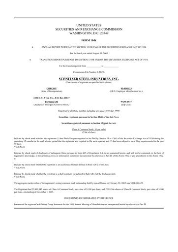 Thumbnail Radius Recycling 10-K Annual Report 