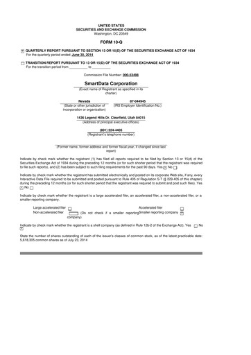 Thumbnail CleanSpark 10-Q Quarterly Report FY2014 