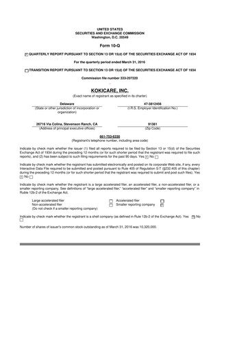 Thumbnail Beyond Air 10-Q Quarterly Report FY 