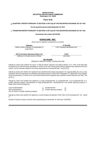 Thumbnail Beyond Air 10-Q Quarterly Report FY 