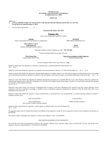 Thumbnail Riot Platforms 10-K Annual Report 2014