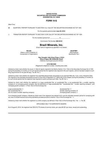 Thumbnail Atlas Lithium 10-Q Quarterly Report FY2018 