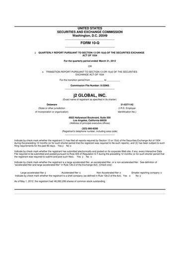 Miniature Ziff Davis 10-Q Rapport trimestriel 2012 