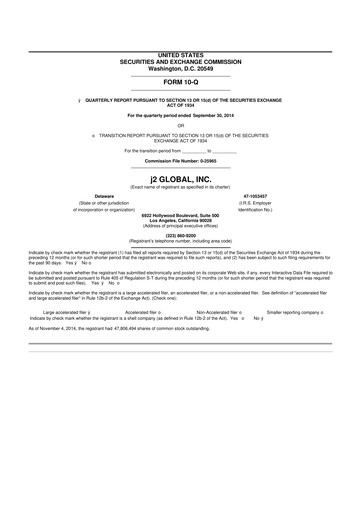 Miniature Ziff Davis 10-Q Rapport trimestriel 2014 