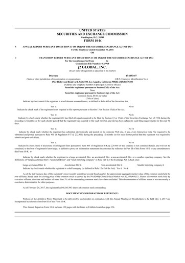 Thumbnail Ziff Davis 10-K Annual Report 2016