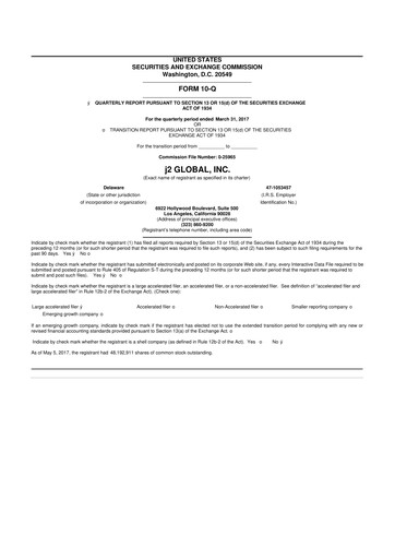 Miniature Ziff Davis 10-Q Rapport trimestriel 2017 