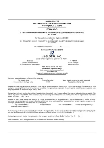 Miniature Ziff Davis 10-Q Rapport trimestriel 2020 