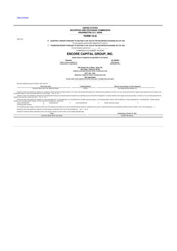 Thumbnail Encore Capital Group 10-Q Quarterly Report FY2022 