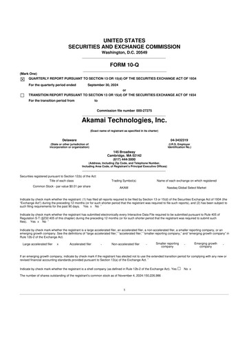 Thumbnail Akamai
 10-Q Quarterly Report FY2024 