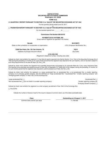 Thumbnail Usio 10-Q Quarterly Report FY2017 