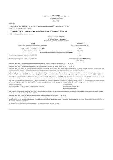 Thumbnail Usio 10-K Annual Report 2017