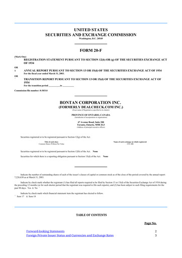 Vorschaubild Portage Biotech 20-F Jahresbericht 