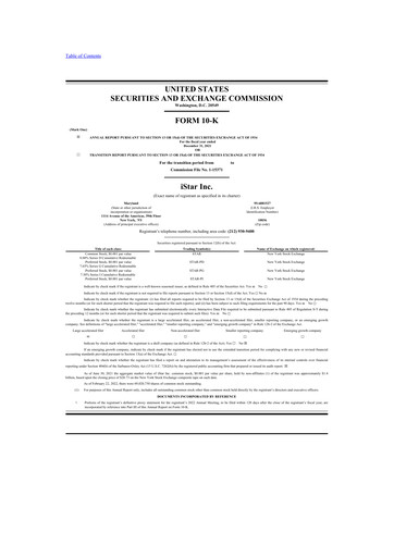 Thumbnail Safehold
 10-K Annual Report 2021