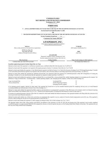 Thumbnail LivePerson 10-K Annual Report 2022