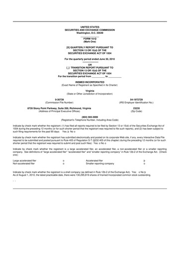 Thumbnail Insmed 10-Q Quarterly Report FY 