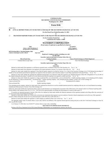 Thumbnail Materion
 10-K Annual Report 2023