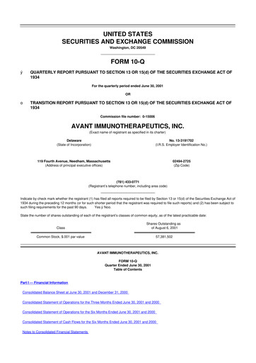 Thumbnail Celldex Therapeutics 10-Q Quarterly Report FY 