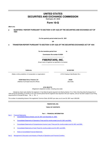 Miniature Energy Focus 10-Q Rapport trimestriel  