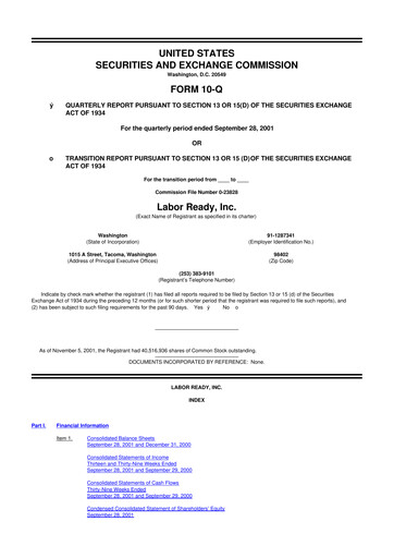 Thumbnail TrueBlue 10-Q Quarterly Report FY 