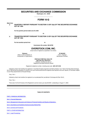 Thumbnail Bed Bath & Beyond 10-Q Quarterly Report FY 