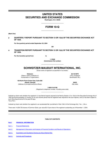 Thumbnail Mativ Holdings 10-Q Quarterly Report FY 