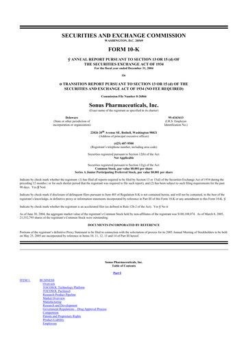 Thumbnail Achieve Life Sciences
 10-K Annual Report 