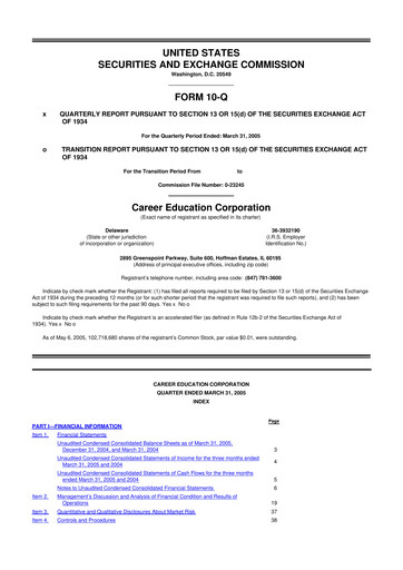 Miniature Perdoceo Education 10-Q Rapport trimestriel  