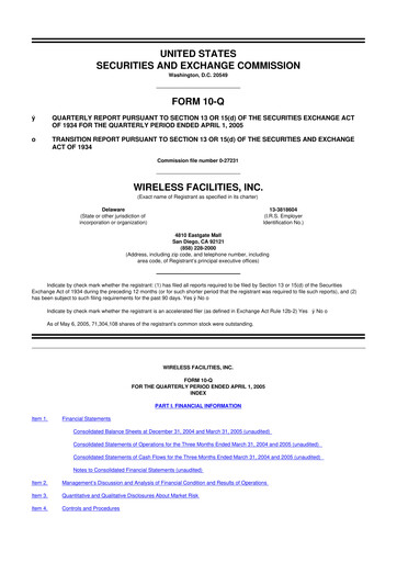 Thumbnail Kratos Defense & Security Solutions 10-Q Quarterly Report FY 