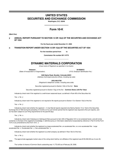 Thumbnail DMC Global 10-K Annual Report 