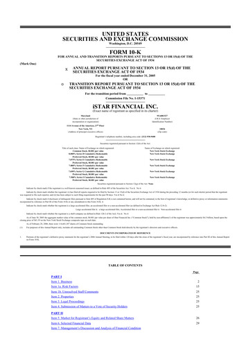 Thumbnail Safehold
 10-K Annual Report 