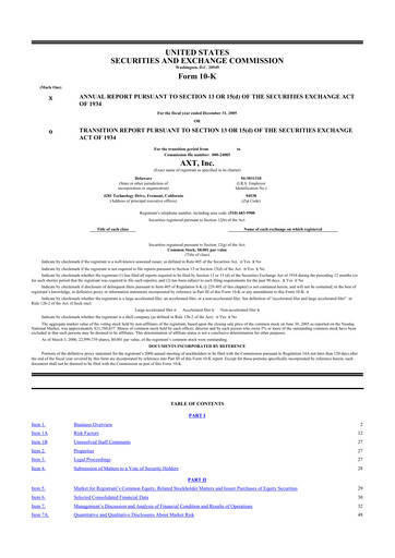 Thumbnail AXT Inc
 10-K Annual Report 