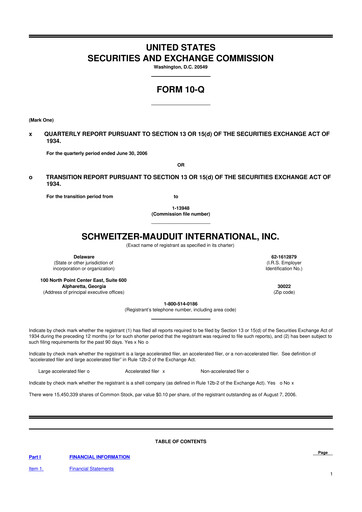 Thumbnail Mativ Holdings 10-Q Quarterly Report FY 