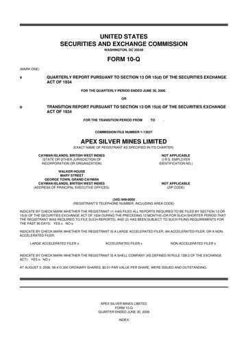 Thumbnail Golden Minerals
 10-Q Quarterly Report FY 