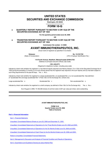Thumbnail Celldex Therapeutics 10-Q Quarterly Report FY 