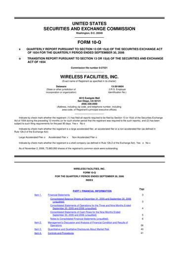 Thumbnail Kratos Defense & Security Solutions 10-Q Quarterly Report FY 