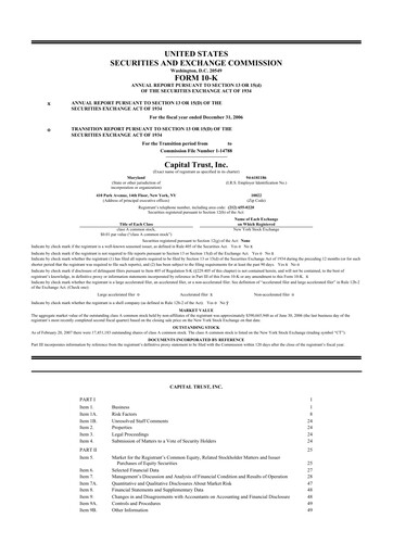 Thumbnail Blackstone Mortgage Trust
 10-K Annual Report 